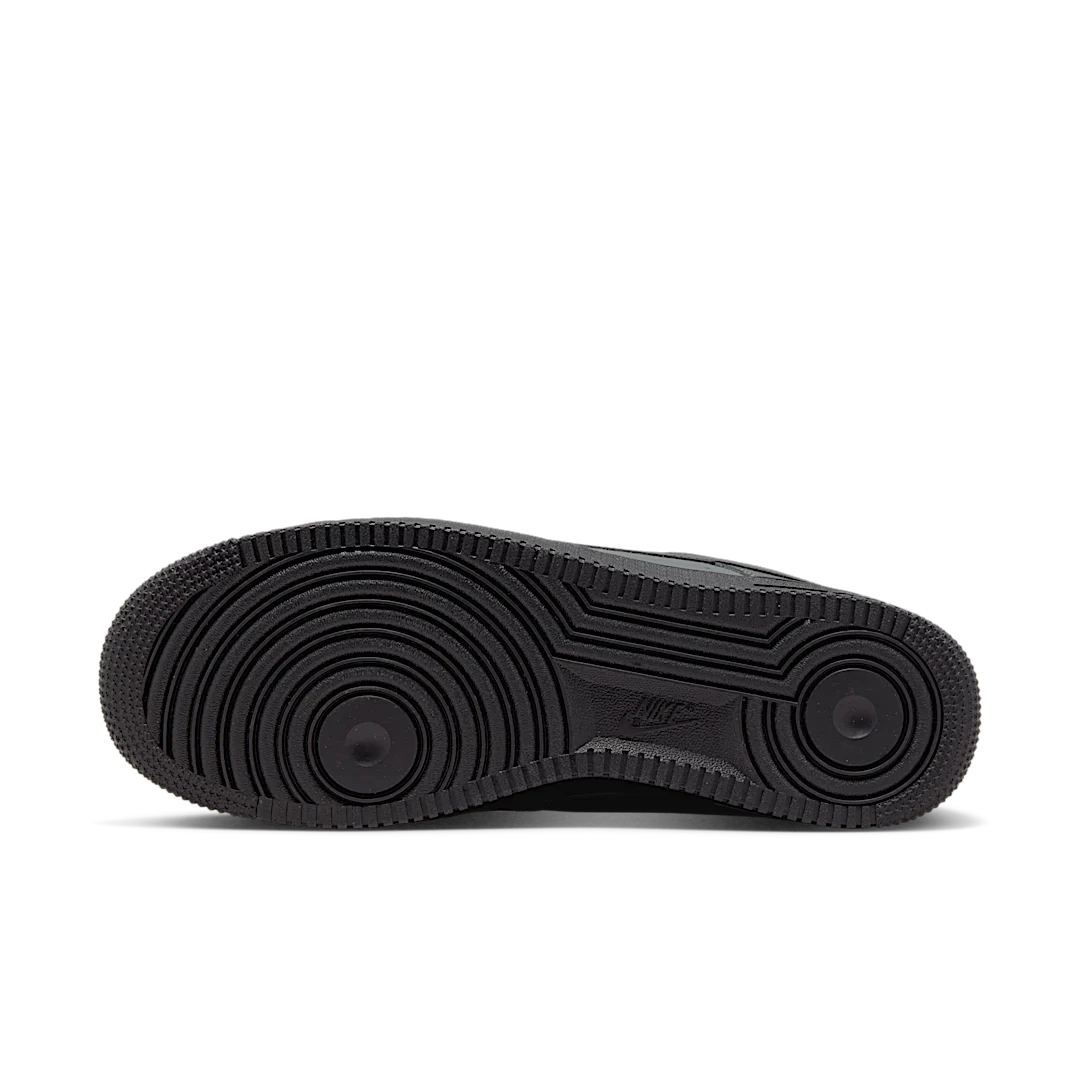 Overkicks - Nike Air Force 1 Low 07 Iron Grey Volt Black (DZ4510-001) - detalle suela