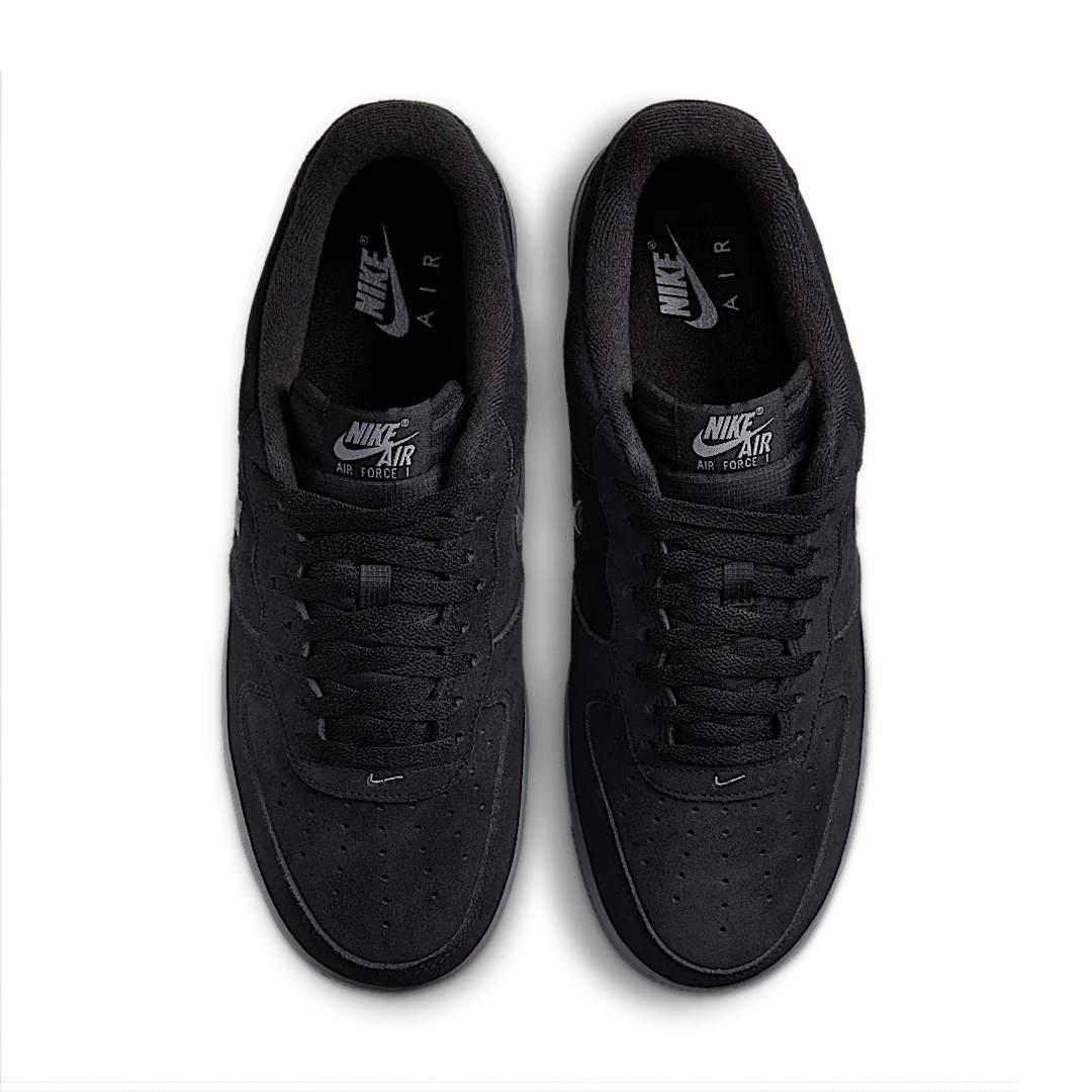 Overkicks - Nike Air Force 1 Low 07 Jewel Black Cool Grey (HQ3827-002) - par completo