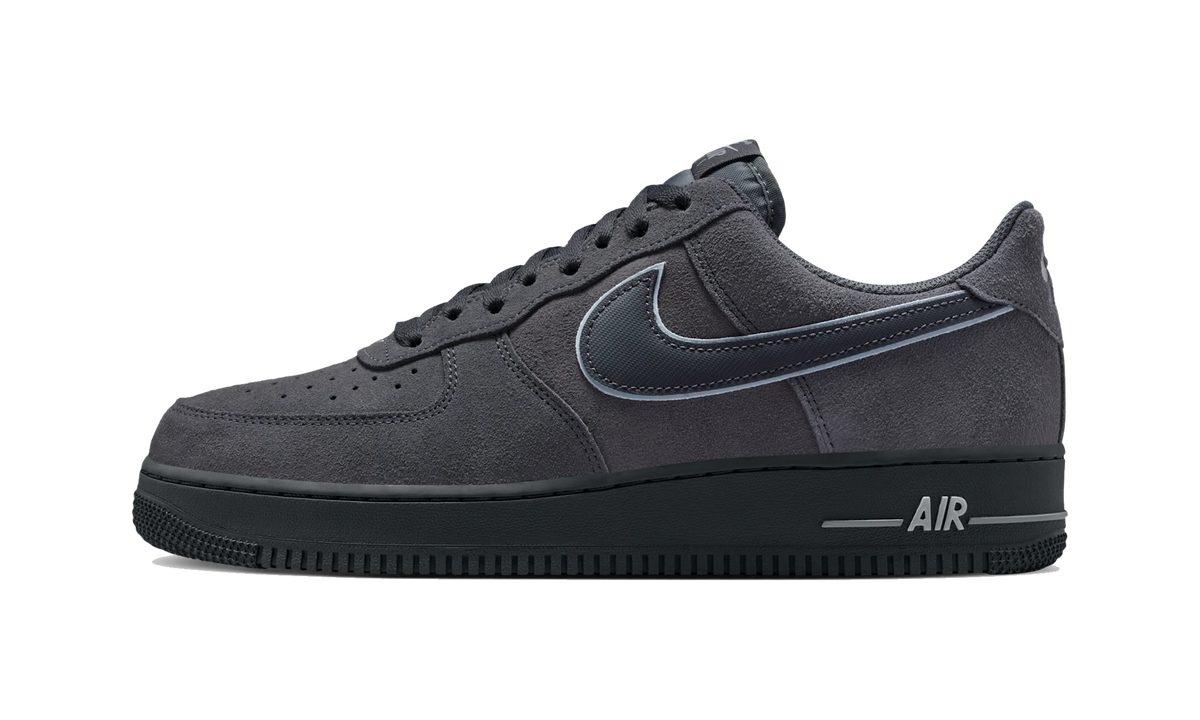 Overkicks - Nike Air Force 1 Low 07 LV8 Anthracite Cool Grey (IQ0292-060) - vista lateral