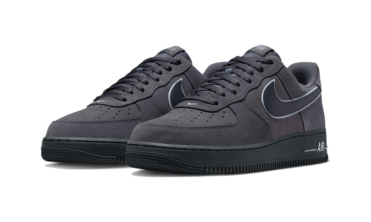 Overkicks - Nike Air Force 1 Low 07 LV8 Anthracite Cool Grey (IQ0292-060) - vista trasera