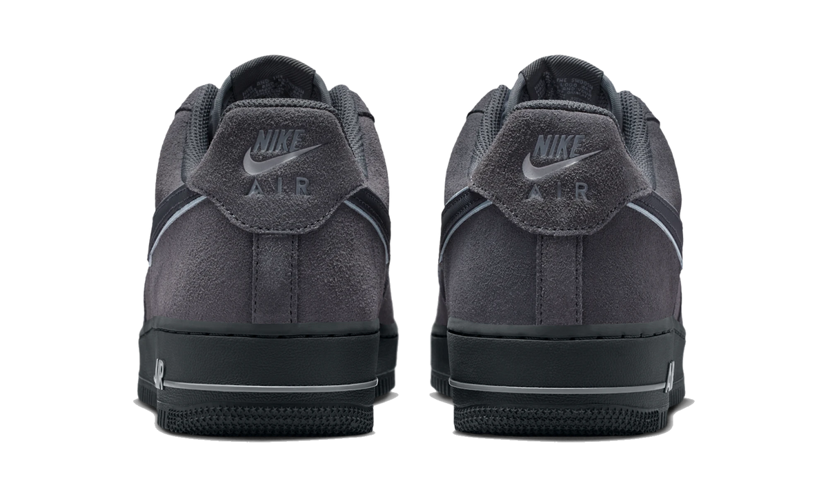 Overkicks - Nike Air Force 1 Low 07 LV8 Anthracite Cool Grey (IQ0292-060) - detalle talón