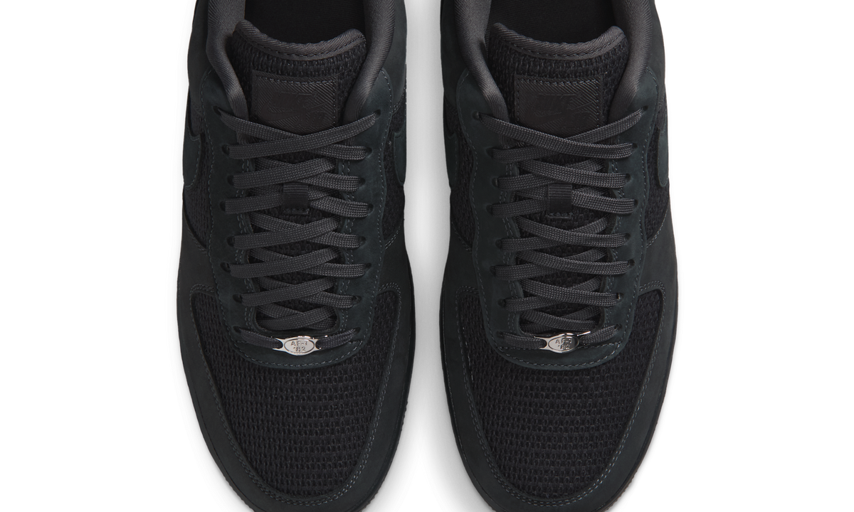 Overkicks - Nike Air Force 1 Low 07 LV8 Anthracite Off Noir (II9807-001) - vista superior