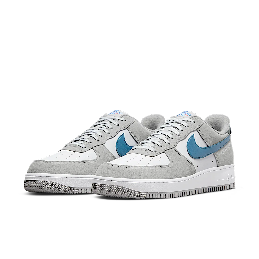 Overkicks - Nike Air Force 1 Low 07 LV8 Athletic Club Marina Blue (DH7568-001) - vista trasera
