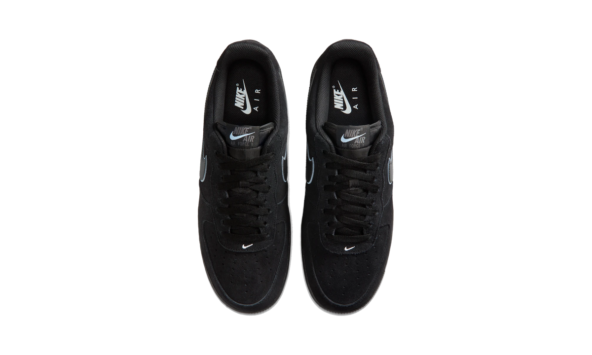 Overkicks - Nike Air Force 1 Low 07 LV8 Black Iron Grey (IQ0292-010) - vista superior