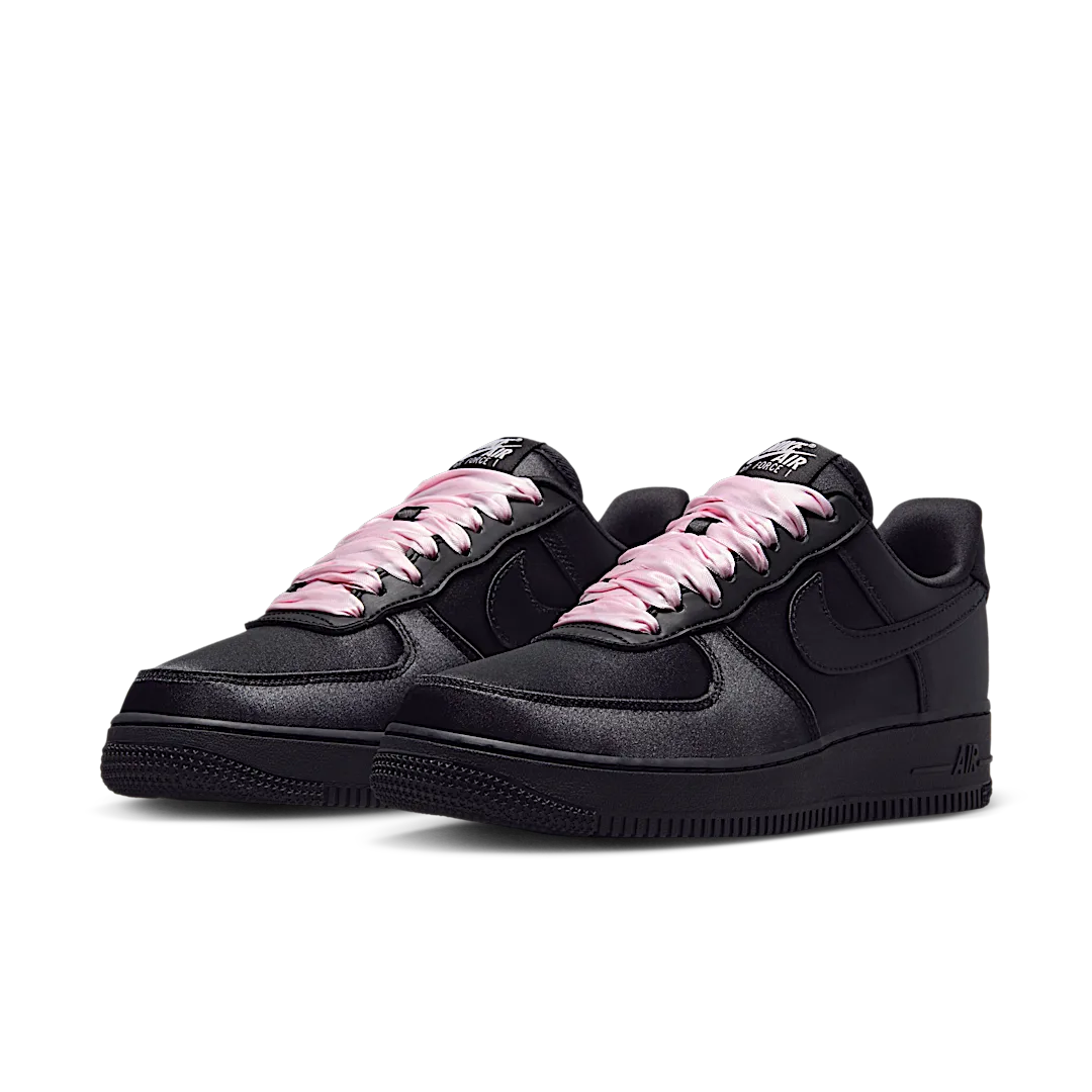 Overkicks - Nike Air Force 1 Low 07 LV8 Black Satin (IH2034-010) - vista trasera