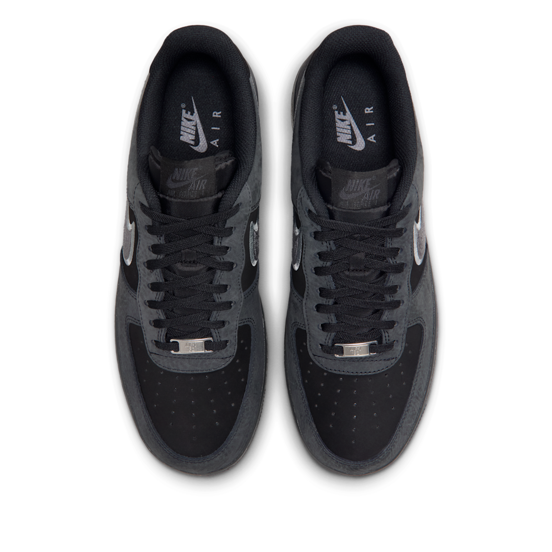 Overkicks - Nike Air Force 1 Low 07 LV8 Black Smoke Grey (IB6842-002) - par completo