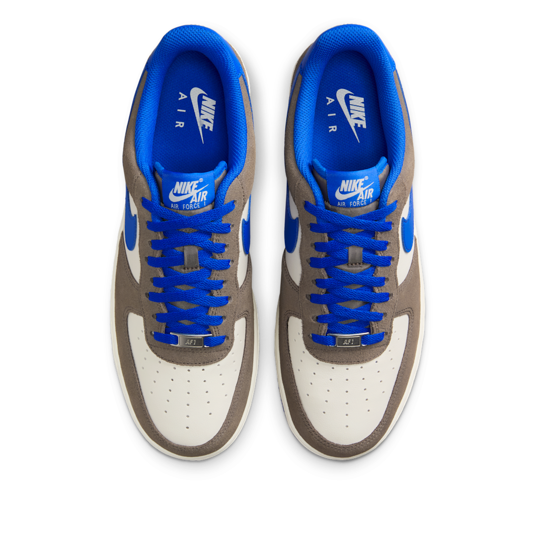 Overkicks - Nike Air Force 1 Low 07 LV8 Cave Stone Hyper Royal (FQ8714-200) - par completo