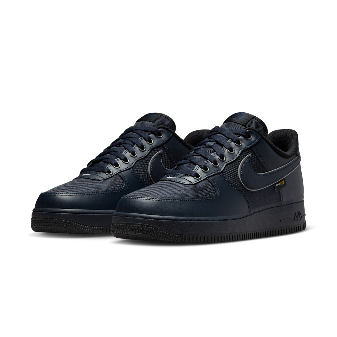 Overkicks - Nike Air Force 1 Low 07 LV8 Dark Obsidian Cordura (IM6001-475) - vista trasera