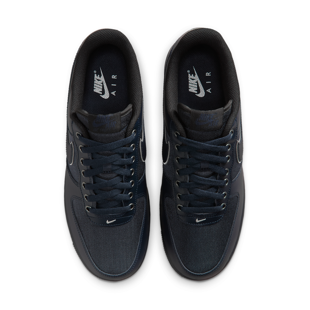 Overkicks - Nike Air Force 1 Low 07 LV8 Dark Obsidian Cordura (IM6001-475) - par completo