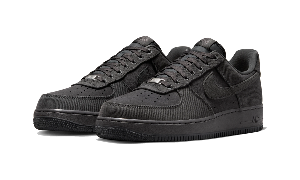 Overkicks - Nike Air Force 1 Low 07 LV8 Denim Anthracite Medium Ash (IR0951-003) - vista trasera