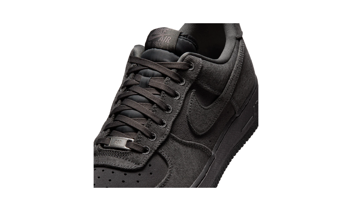 Overkicks - Nike Air Force 1 Low 07 LV8 Denim Anthracite Medium Ash (IR0951-003) - detalle lateral interior