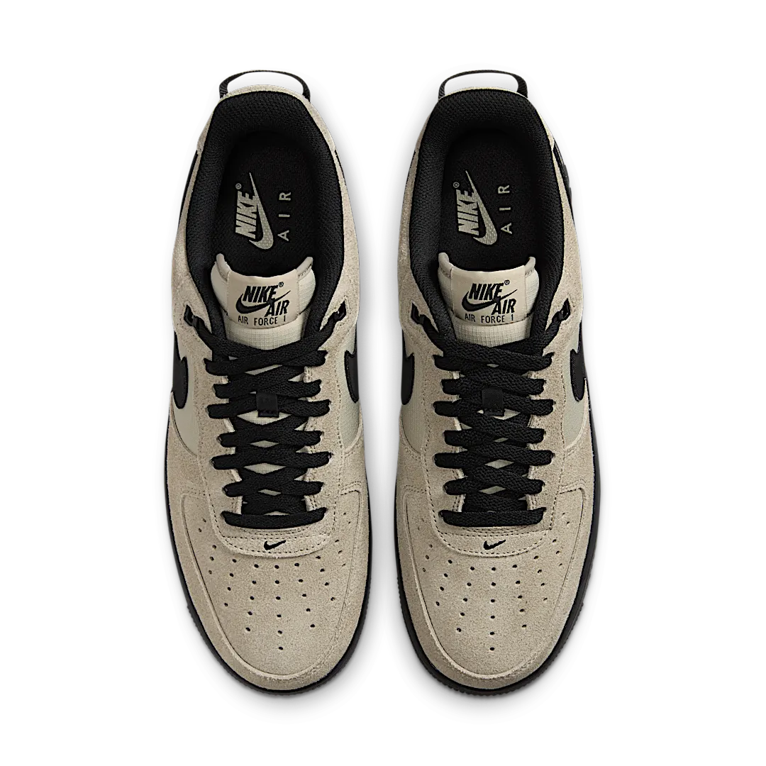 Overkicks - Nike Air Force 1 Low 07 LV8 Desert Khaki Black (HV6526-200) - par completo