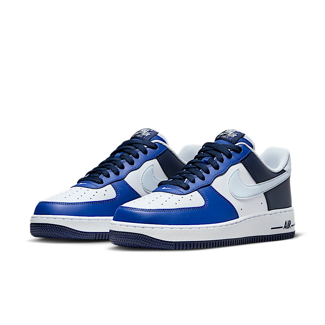 Overkicks - Nike Air Force 1 Low 07 LV8 Game Royal Navy (FQ8825-100) - vista trasera