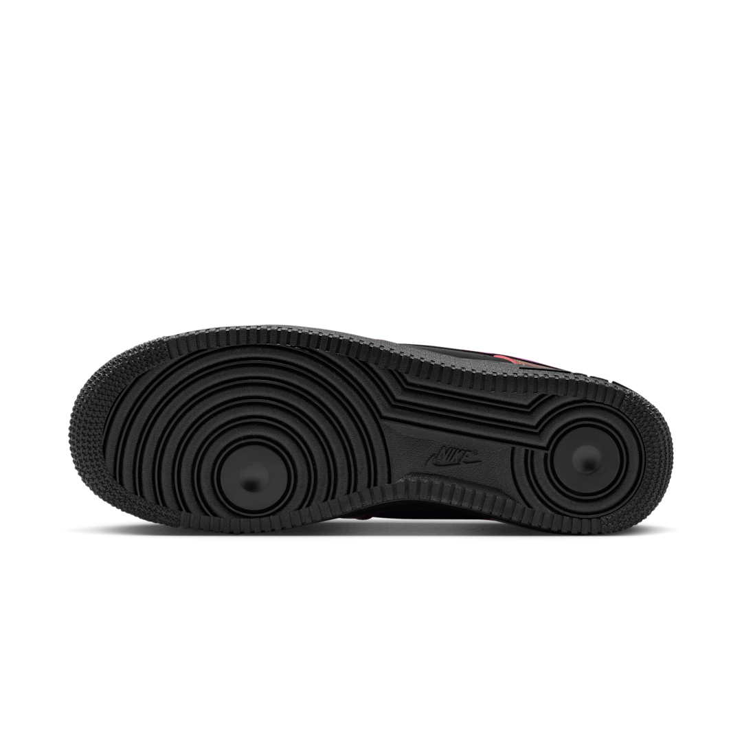 Overkicks - Nike Air Force 1 Low 07 LV8 Glam Rock Black Bold Berry (IB6843-002) - detalle suela