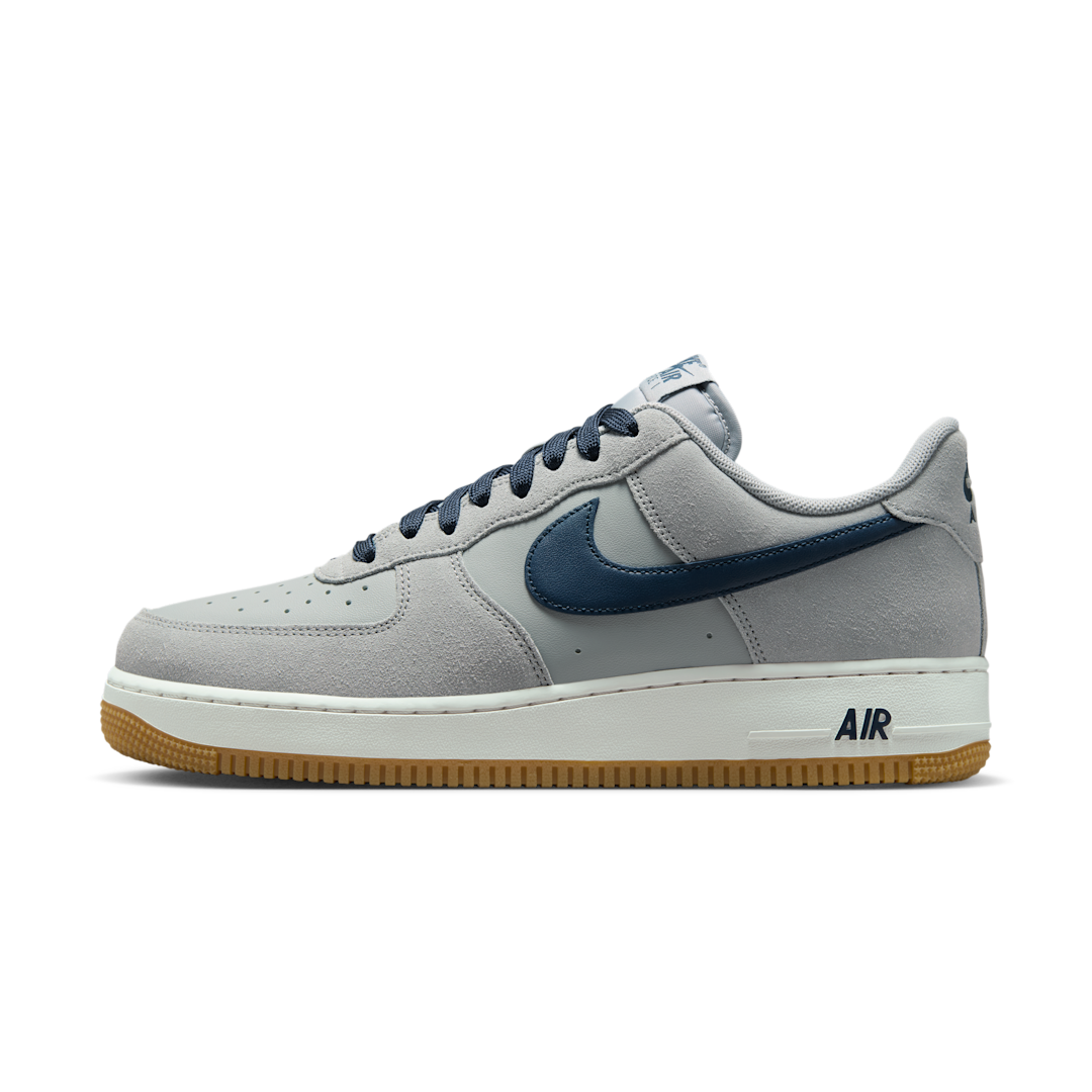 Overkicks - Nike Air Force 1 Low 07 LV8 Light Smoke Grey (IB6388-003) - vista lateral