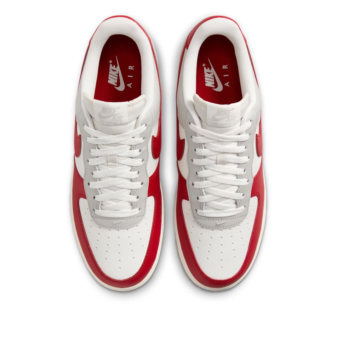 Overkicks - Nike Air Force 1 Low 07 LV8 Phantom Gym Red (HJ9094-012) - par completo