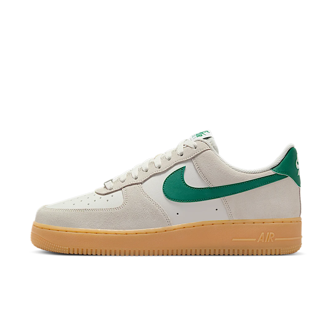 Overkicks - Nike Air Force 1 Low 07 LV8 Phantom Malachite Gum (FQ8714-001) - vista lateral
