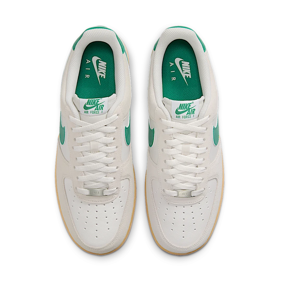 Overkicks - Nike Air Force 1 Low 07 LV8 Phantom Malachite Gum (FQ8714-001) - par completo