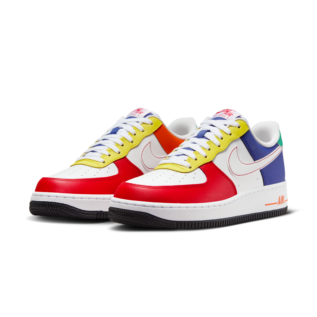 Overkicks - Nike Air Force 1 Low 07 LV8 Rubiks Cube (FN6840-657) - vista trasera