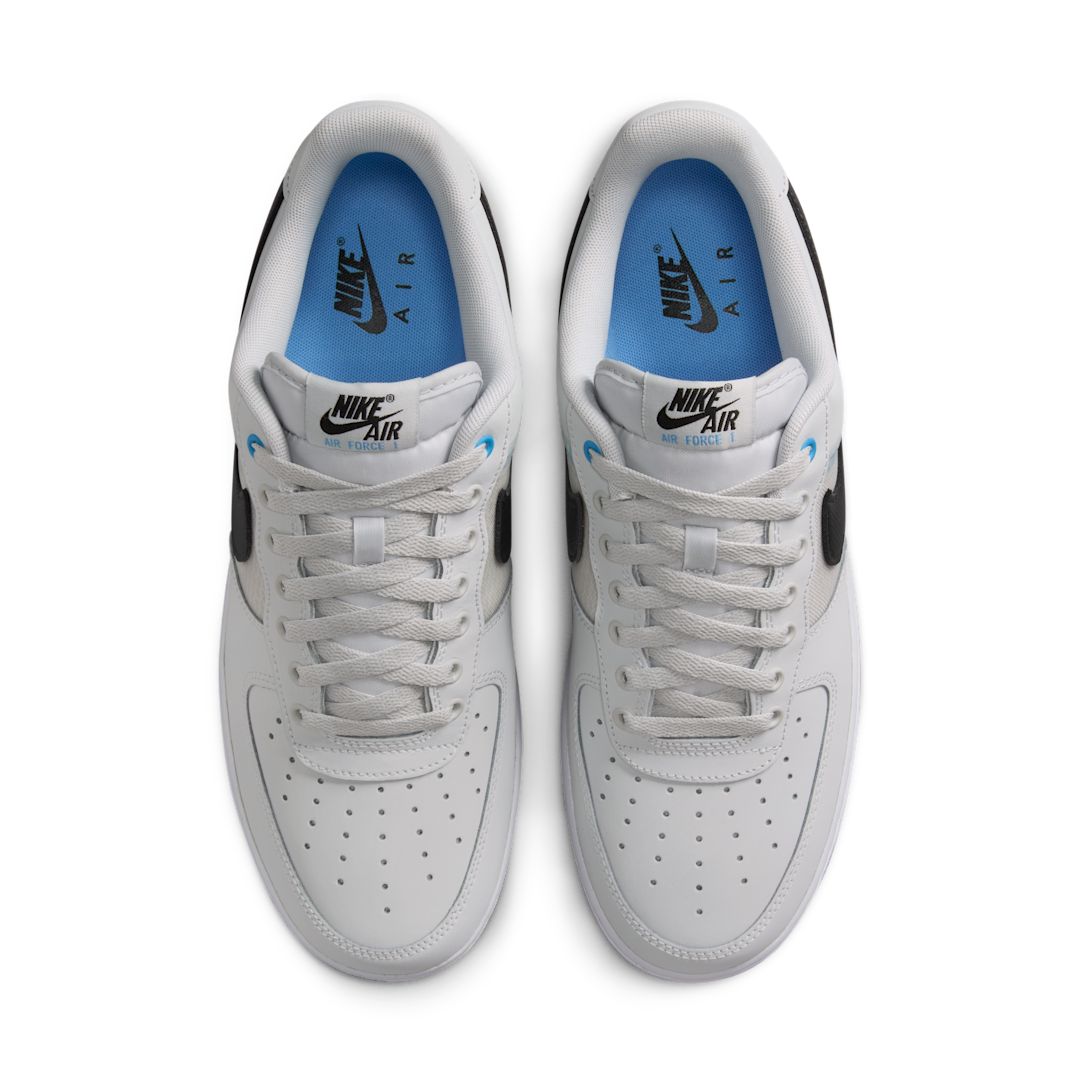 Overkicks - Nike Air Force 1 Low 07 LV8 SE Mesh Tape Photon Dust University Blue (IH4462-001) - par completo