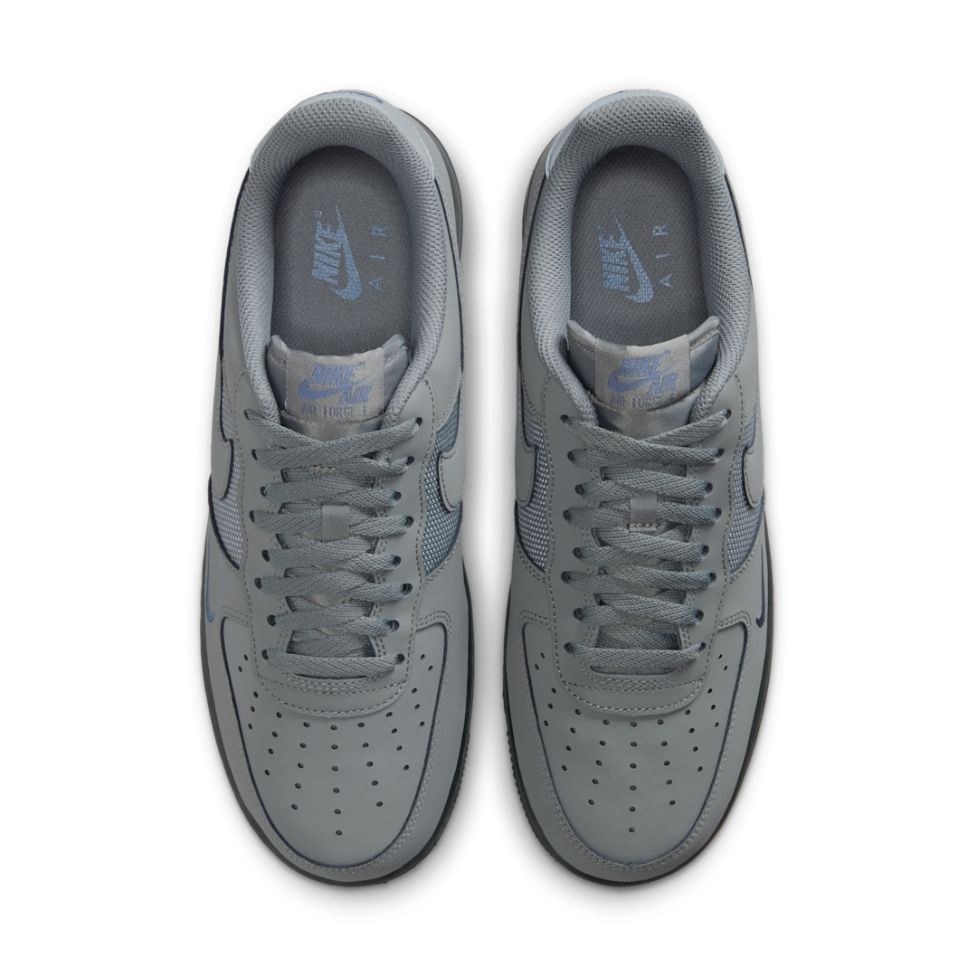 Overkicks - Nike Air Force 1 Low 07 LV8 Smoke Grey Anthracite Diffused Blue (IM6002-084) - par completo