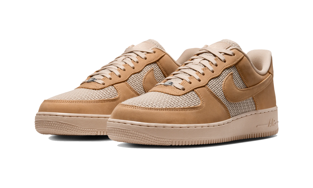 Overkicks - Nike Air Force 1 Low 07 LV8 Twine Linen (II9807-700) - vista trasera