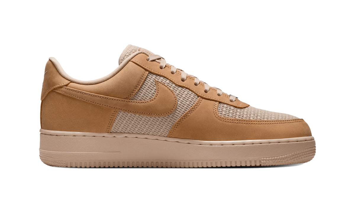 Overkicks - Nike Air Force 1 Low 07 LV8 Twine Linen (II9807-700) - detalle suela
