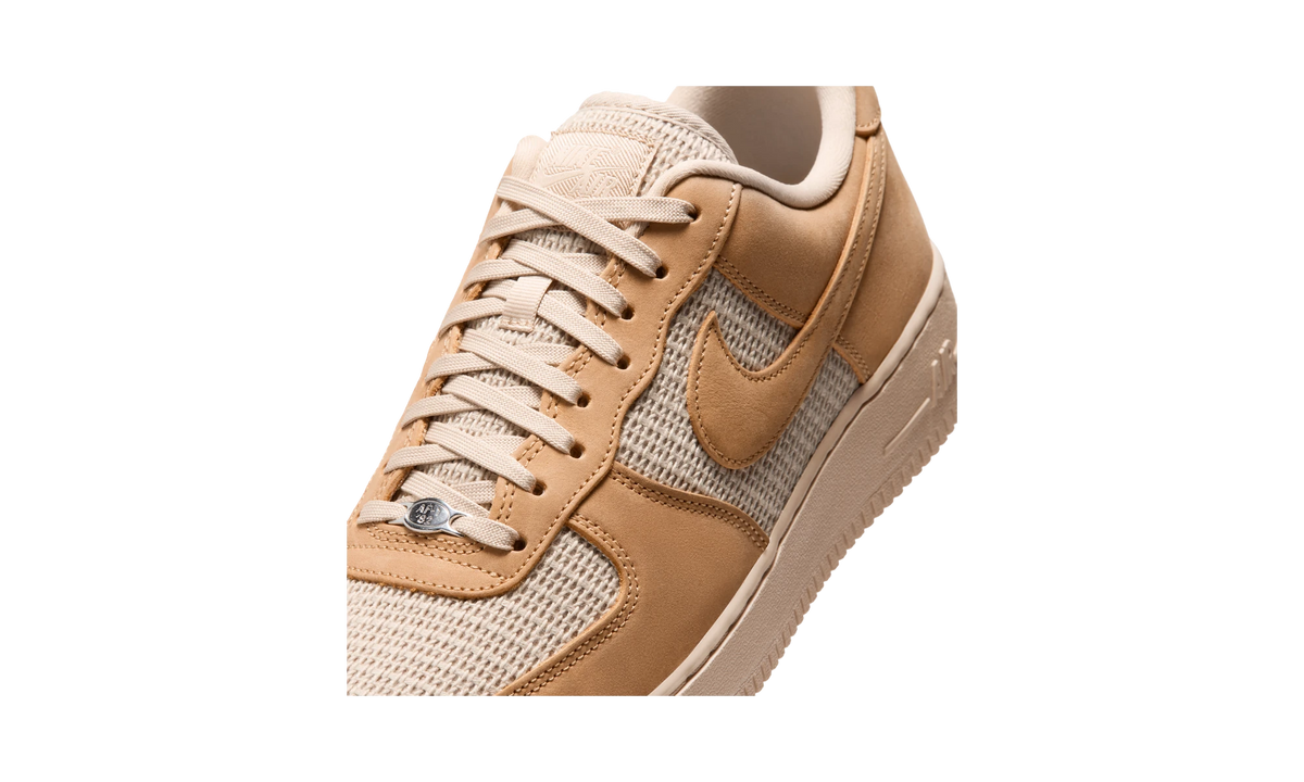 Overkicks - Nike Air Force 1 Low 07 LV8 Twine Linen (II9807-700) - detalle lateral interior