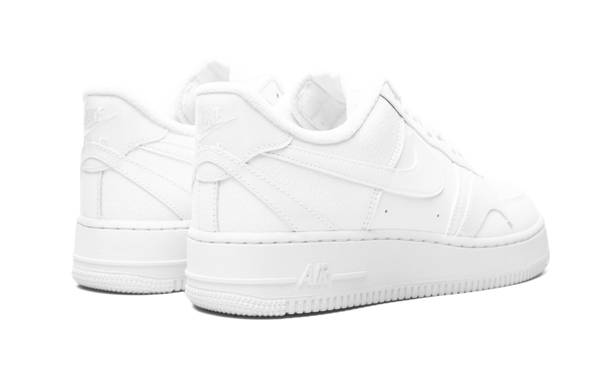 Overkicks - Nike Air Force 1 Low 07 LV8 White (CK7214-100) - par completo