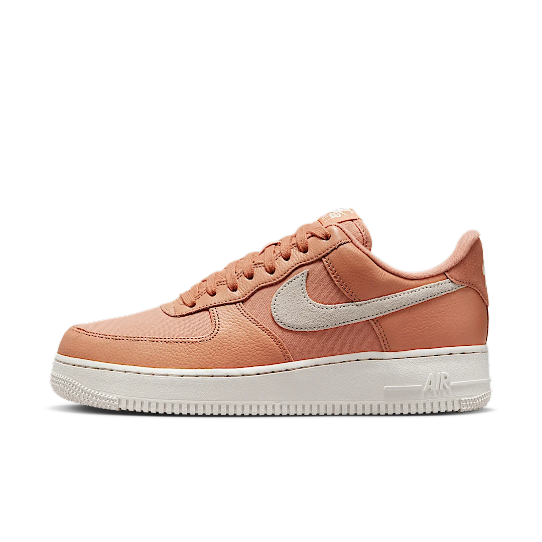 Overkicks - Nike Air Force 1 Low 07 LX Amber Brown Phantom (DV7186-200) - vista lateral