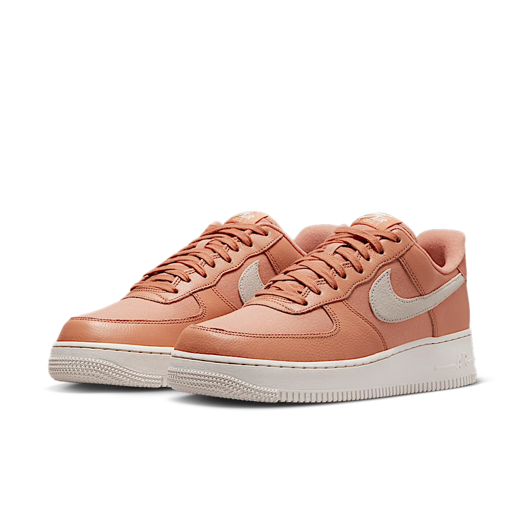 Overkicks - Nike Air Force 1 Low 07 LX Amber Brown Phantom (DV7186-200) - vista trasera