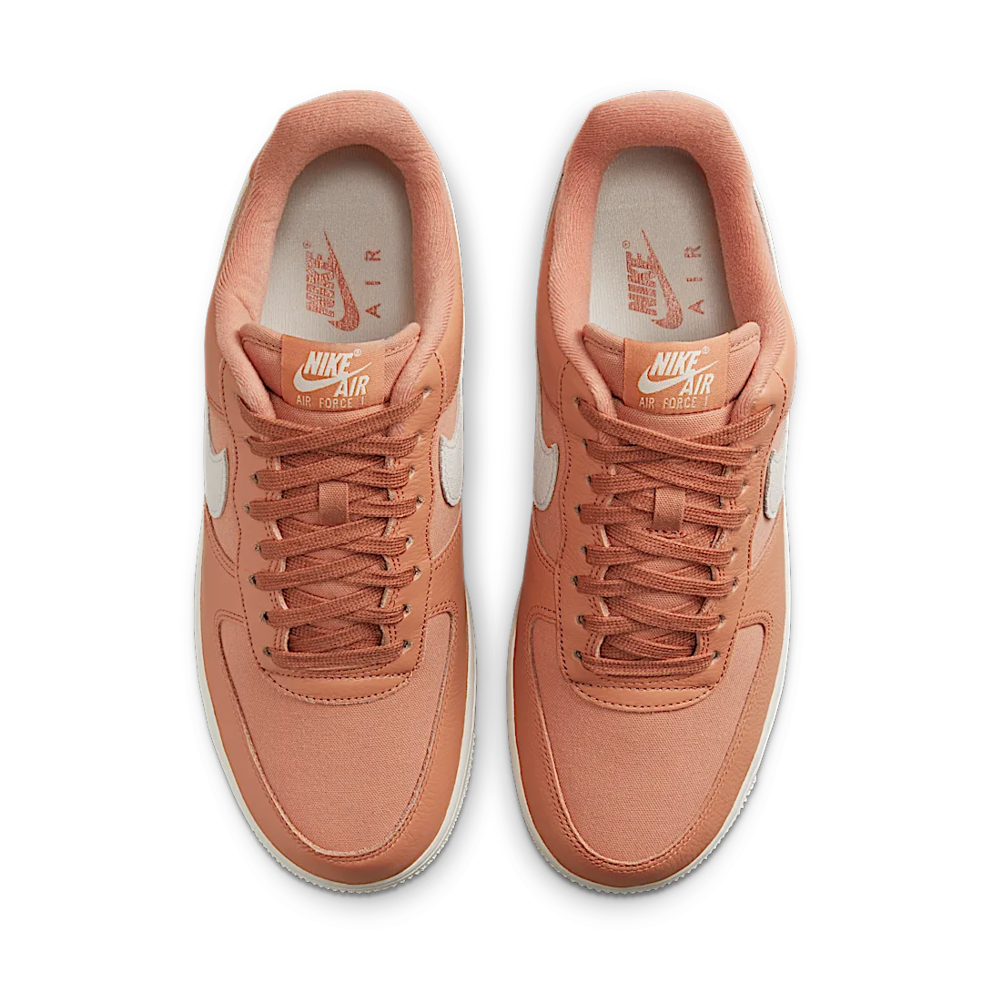 Overkicks - Nike Air Force 1 Low 07 LX Amber Brown Phantom (DV7186-200) - par completo