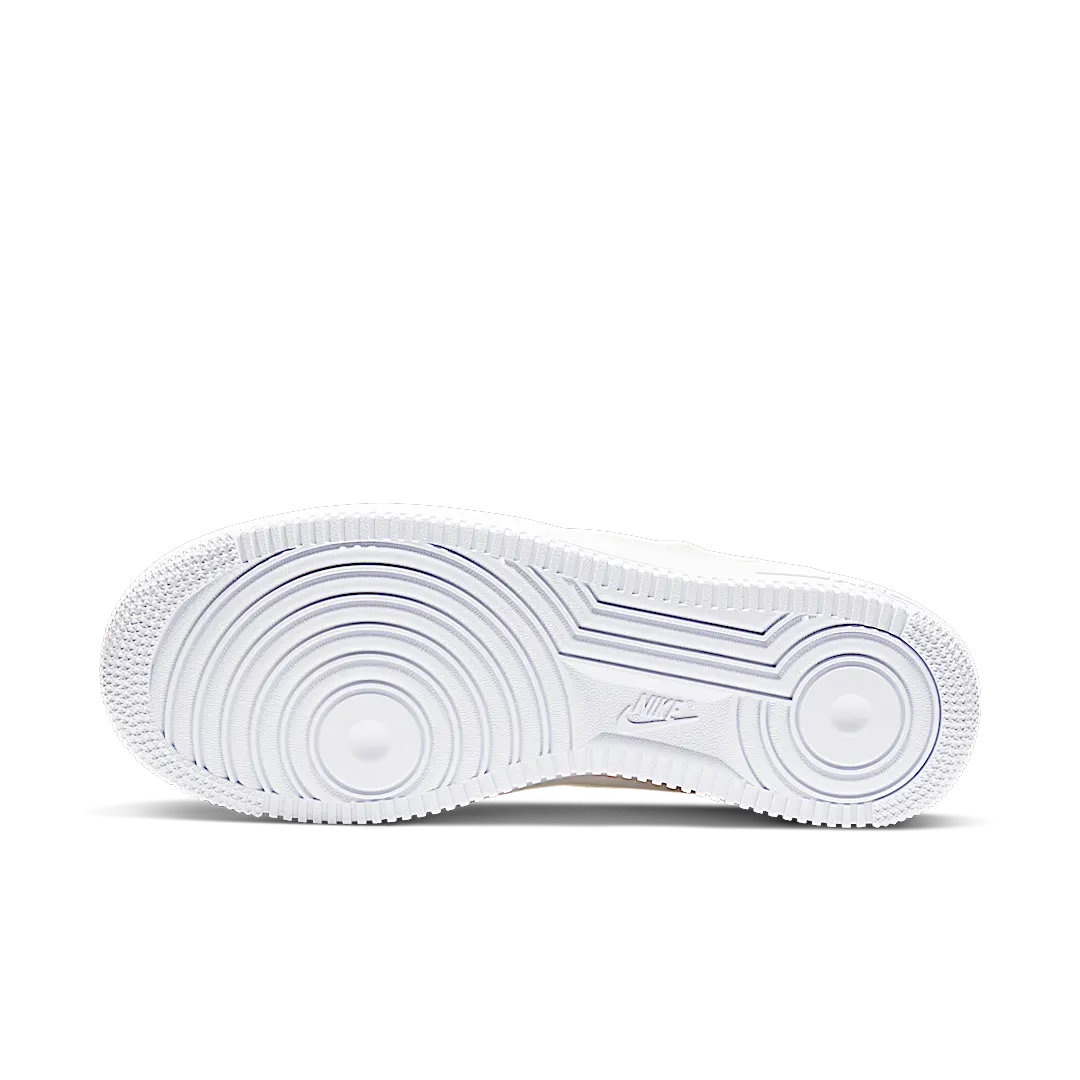 Overkicks - Nike Air Force 1 Low 07 LX Blueprint Summit White (CI3445-100) - detalle suela