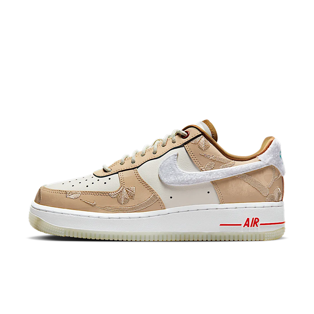Overkicks - Nike Air Force 1 Low 07 LX Chinese New Year Leap High (FD4341-101) - vista lateral