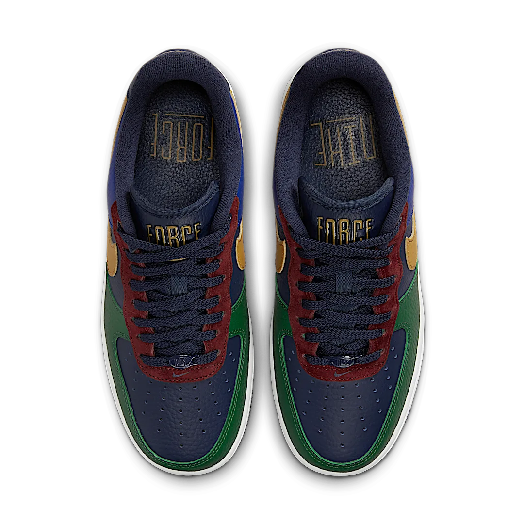 Overkicks - Nike Air Force 1 Low 07 LX Command Force Obsidian Gorge Green (DR0148-300) - par completo
