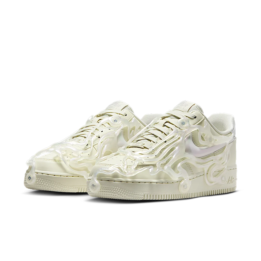 Overkicks - Nike Air Force 1 Low 07 LX Sea Glass Pack (FZ2602-001) - vista trasera