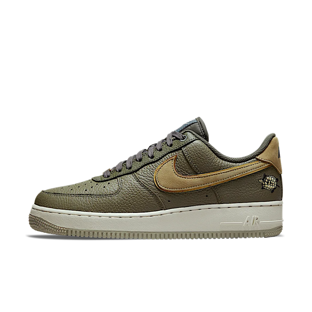 Overkicks - Nike Air Force 1 Low 07 LX Turtle (DA8482-200) - vista lateral