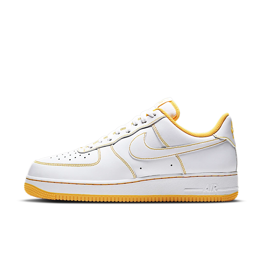 Overkicks - Nike Air Force 1 Low 07 Laser Orange (CV1724-102) - vista lateral