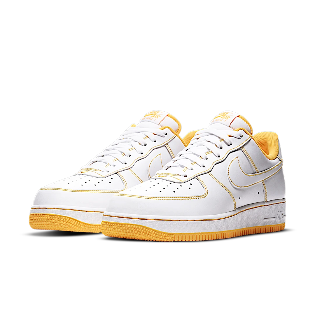 Overkicks - Nike Air Force 1 Low 07 Laser Orange (CV1724-102) - vista trasera