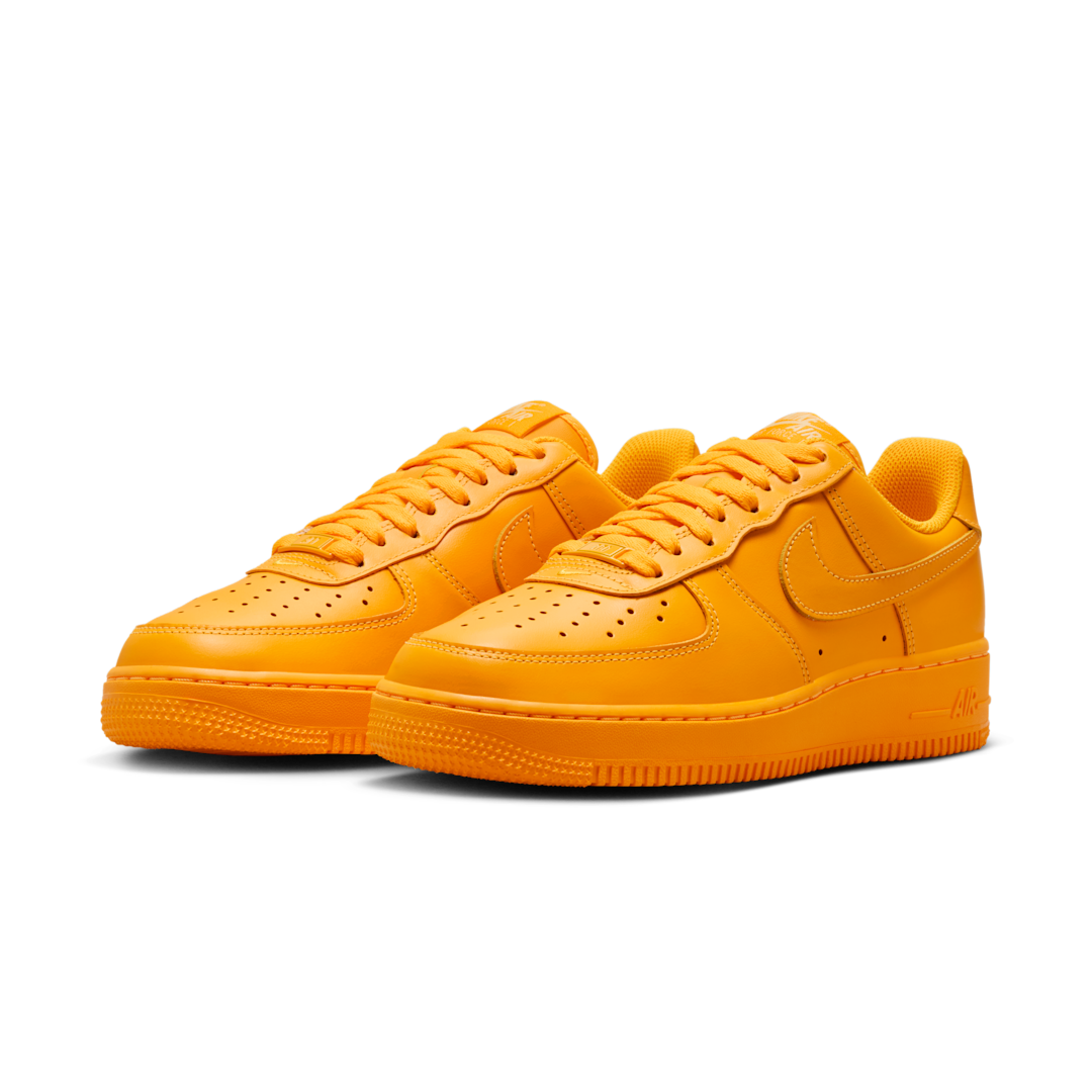 Overkicks - Nike Air Force 1 Low 07 Laser Orange (HJ7324-845) - vista trasera