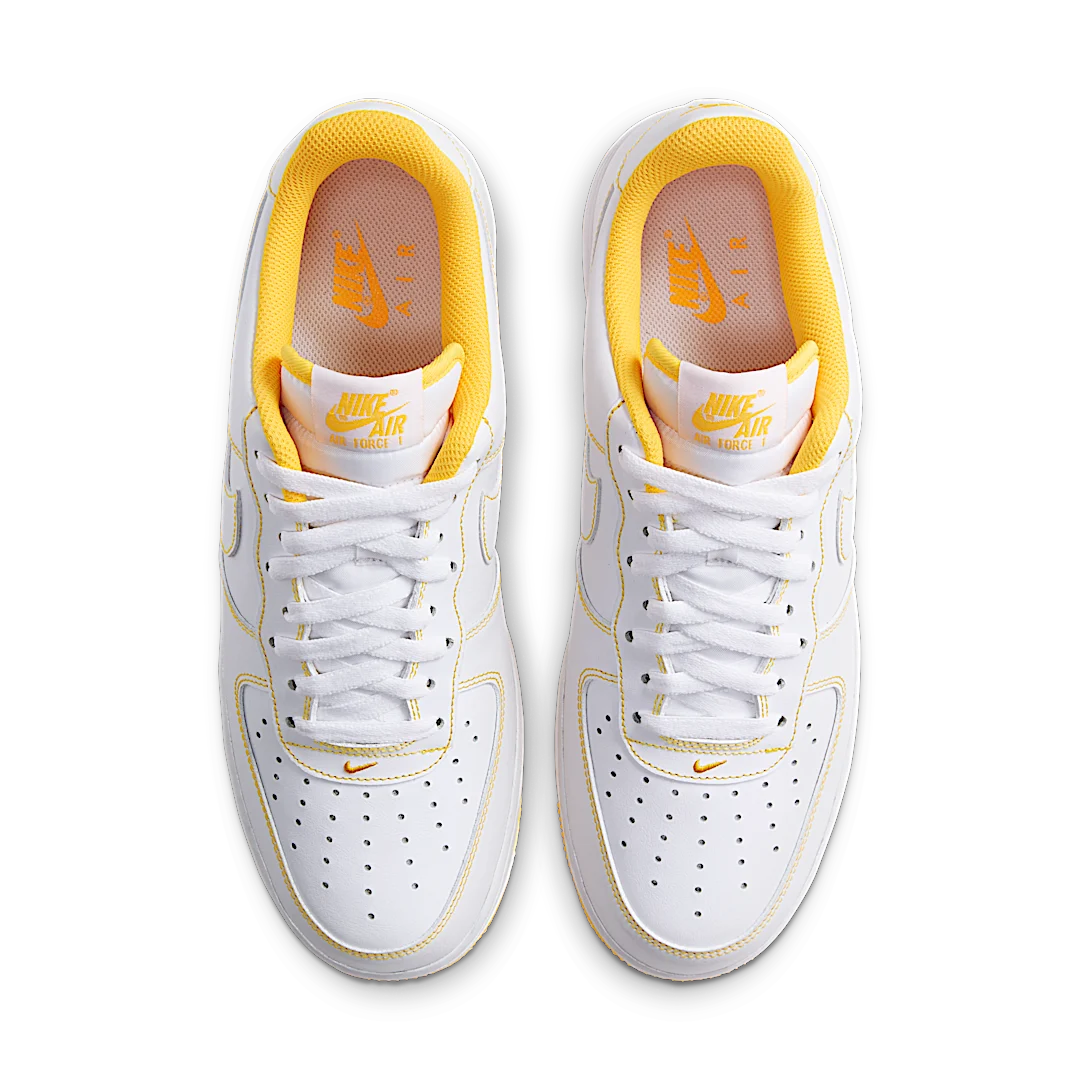 Overkicks - Nike Air Force 1 Low 07 Laser Orange (CV1724-102) - par completo