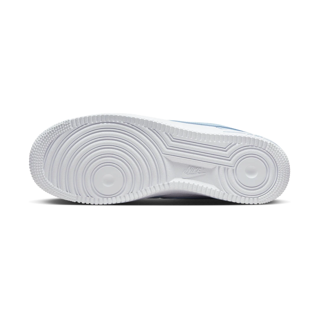 Overkicks - Nike Air Force 1 Low 07 Light Armory Blue White (FZ4627-400) - detalle suela