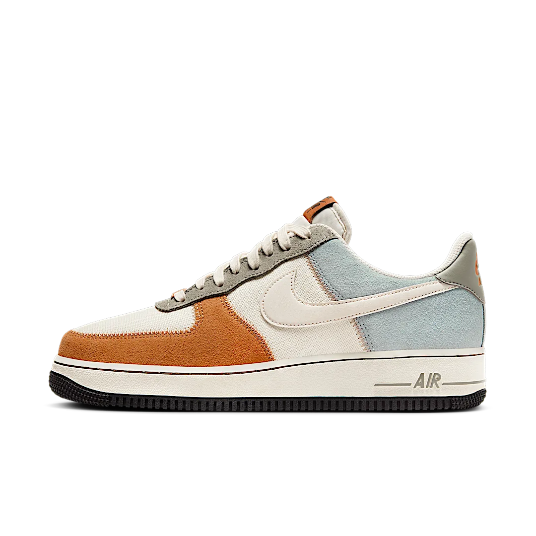 Overkicks - Nike Air Force 1 Low 07 Light Pumice Pale Ivory (FZ6684-001) - vista lateral