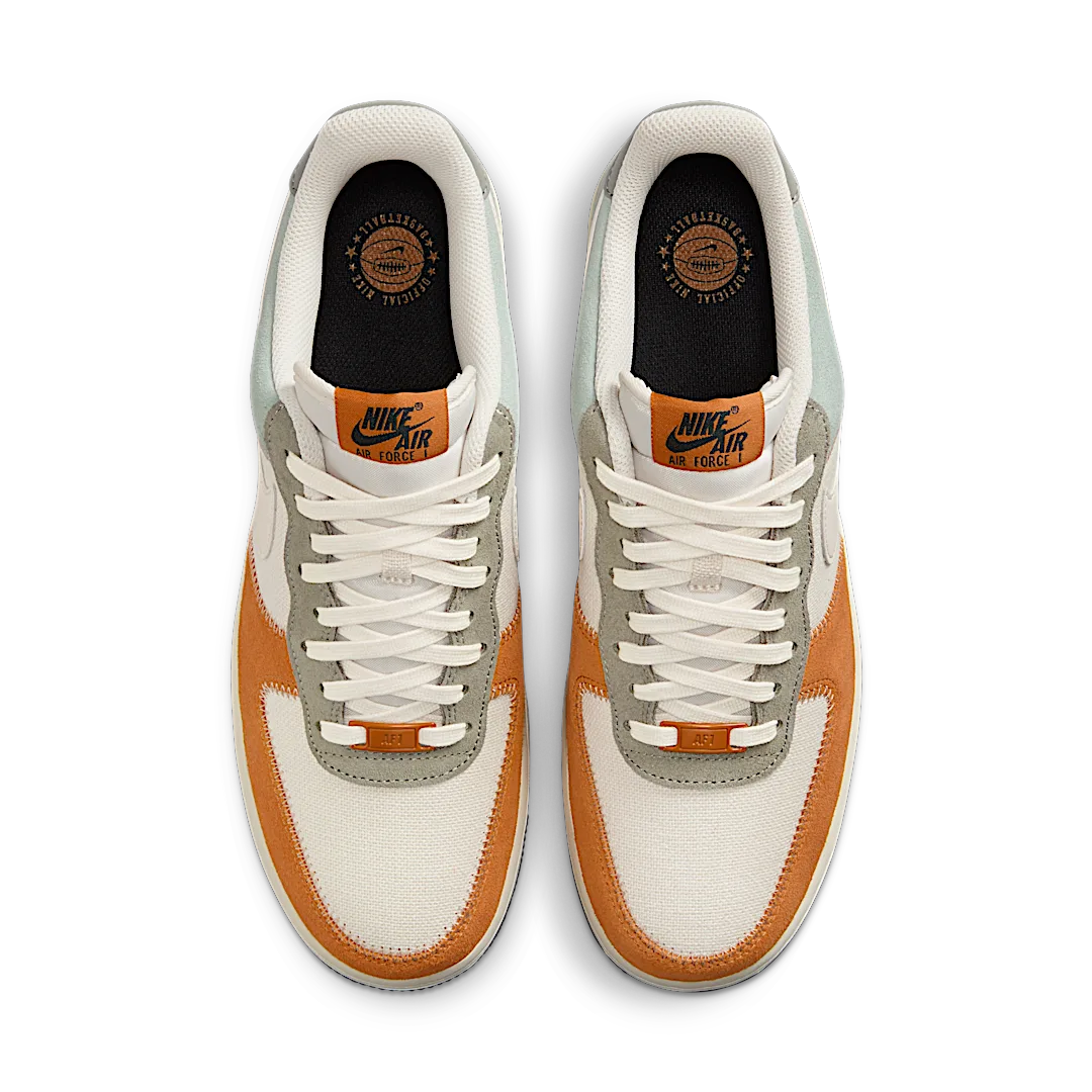 Overkicks - Nike Air Force 1 Low 07 Light Pumice Pale Ivory (FZ6684-001) - par completo