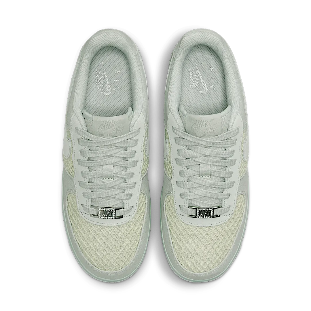 Overkicks - Nike Air Force 1 Low 07 Light Silver (DX4108-001) - par completo