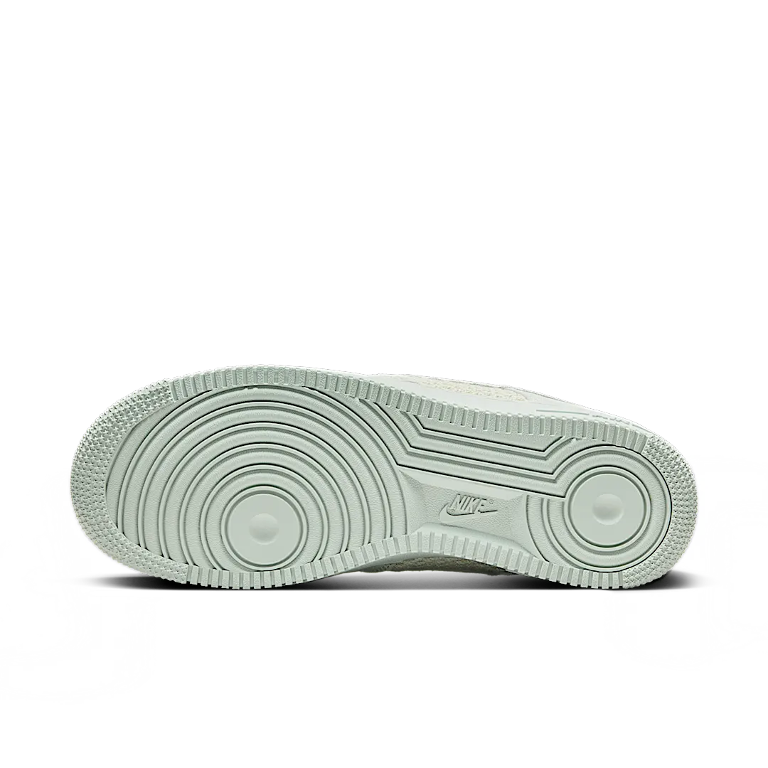 Overkicks - Nike Air Force 1 Low 07 Light Silver (DX4108-001) - detalle suela