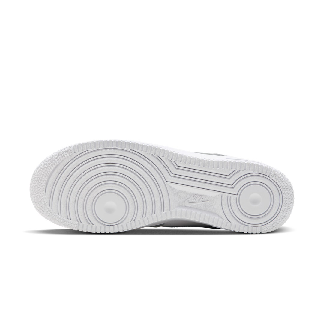 Overkicks - Nike Air Force 1 Low 07 Light Smoke Grey White (FD9763-101) - detalle suela