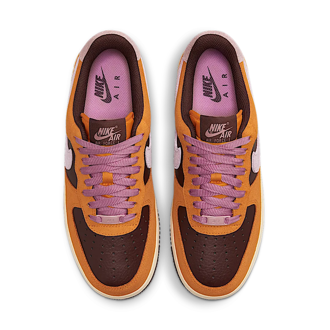 Overkicks - Nike Air Force 1 Low 07 Magma Orange (DZ5629-800) - par completo