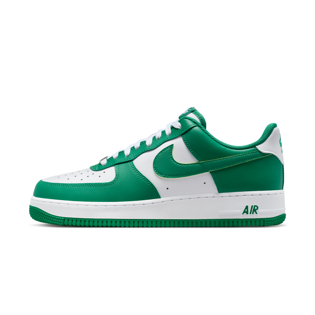 Overkicks - Nike Air Force 1 Low 07 Malachite White (FJ4146-122) - vista lateral