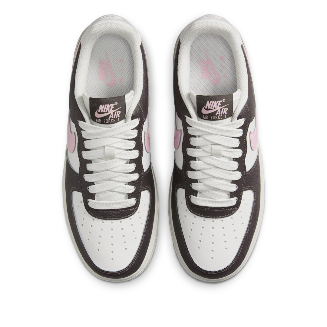 Overkicks - Nike Air Force 1 Low 07 Medium Ash Pink Foam (IB7696-100) - par completo